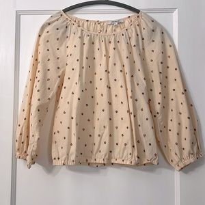 Madewell Floral Top, Small